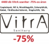 Knl: VitrA szaniter j 4400 db -75% az eredeti rbl!