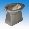 Knl: Rozsdamentes WC-kagyl 370x520 mm