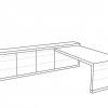 Knl: UOMO Asztal- s szekrny kombinci 1.